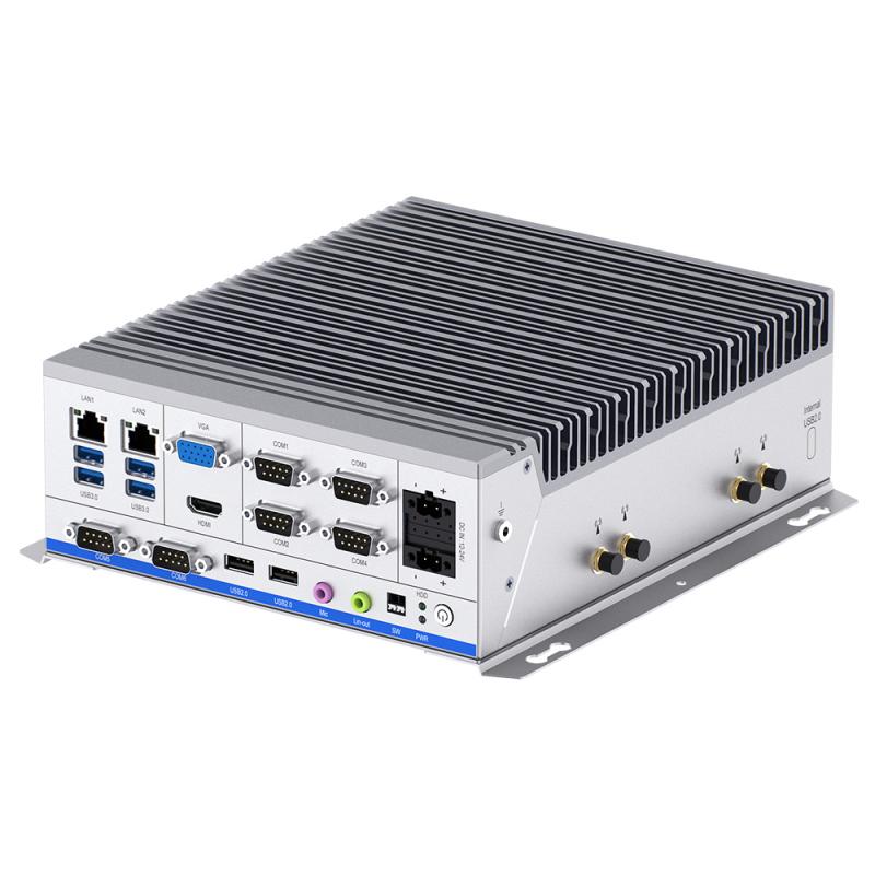 PicoSYS 2656, Intel Core i5-11500T CPU, 16G RAM, 256G SATA SSD, 4x RS232, 2x RS232/RS485, lüfterlos