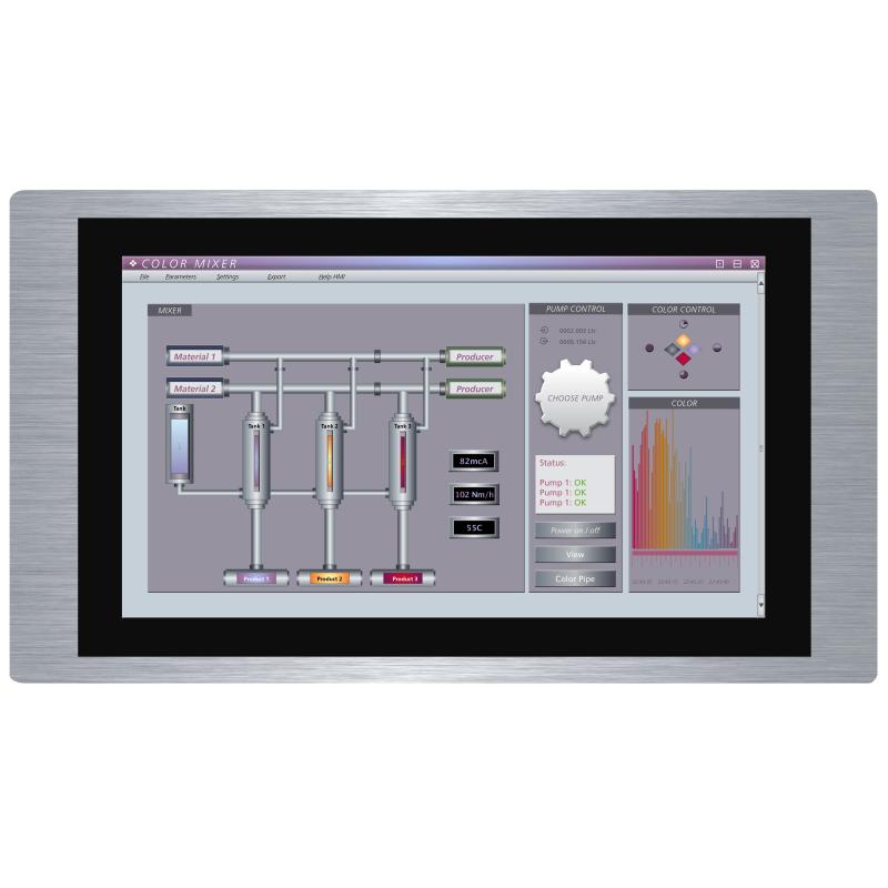 Panelmaster 2130, 21.5" Panel PC, kap.Touch, Celeron J6412, 8GB, 128GB SSD