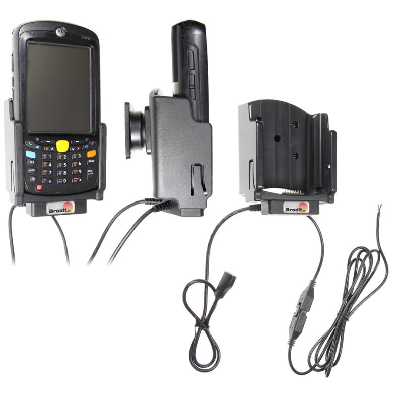 Ladestation (MOLEX), Kugelgelenk, USB-Host, 10/24 V, MOLEX, inkl.: Netzteil, 532180