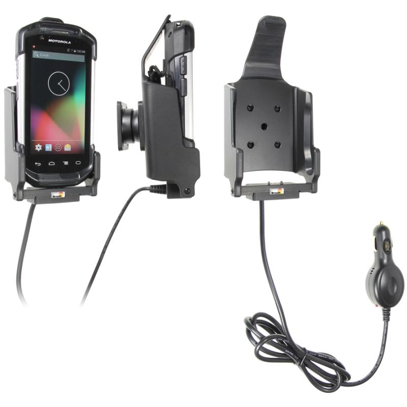 KFZ-Ladestation, Kugelgelenk (Tilt Swivel), 3-Punkt, Kabeltyp: gerade, inkl.: KFZ-Netzteil (12/24 V)