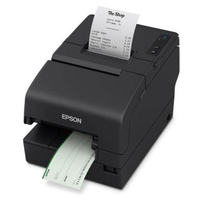 Epson TM-H6000VI, Cutter, MICR, USB, poweredUSB, Ethernet, OPOS, schwarz