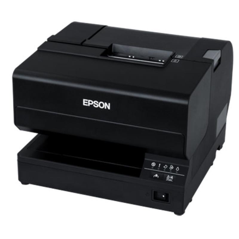 Epson TM-J7700, USB, Ethernet, Cutter, ASF, schwarz