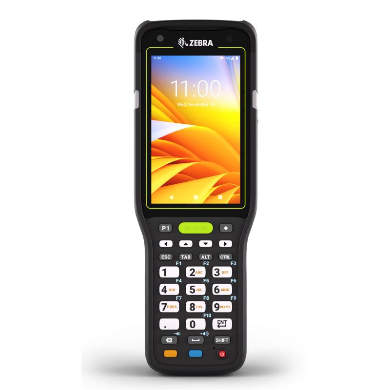 Zebra MC3450, SE4770, Gun, 29 Tasten, 6GB RAM, 128GB, WAN, 5G/LTE, GPS, LAN, WIFI 6E, ONE SIM + eSIM