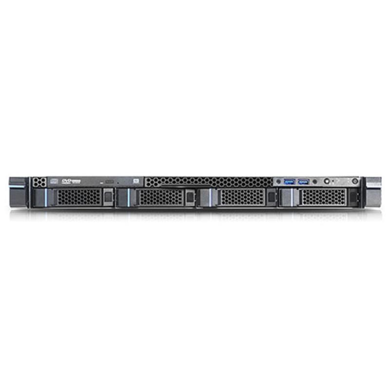 19" Geh&auml;use RM-146 1HE, 400W, 4xHDD schw