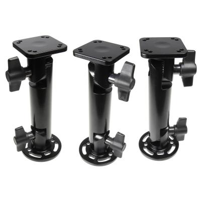 Sockelhalterung, 6'', Gesamtl&auml;nge: 164 mm, round base, AMPS-L&ouml;cher