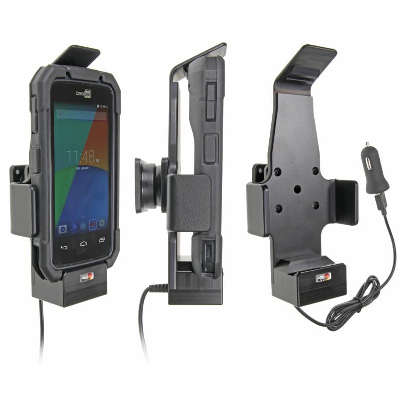 Brodit Aktiv Halterung mit Zigarettenanz&uuml;nder-Stecker - CipherLab RS30/RS31 Series