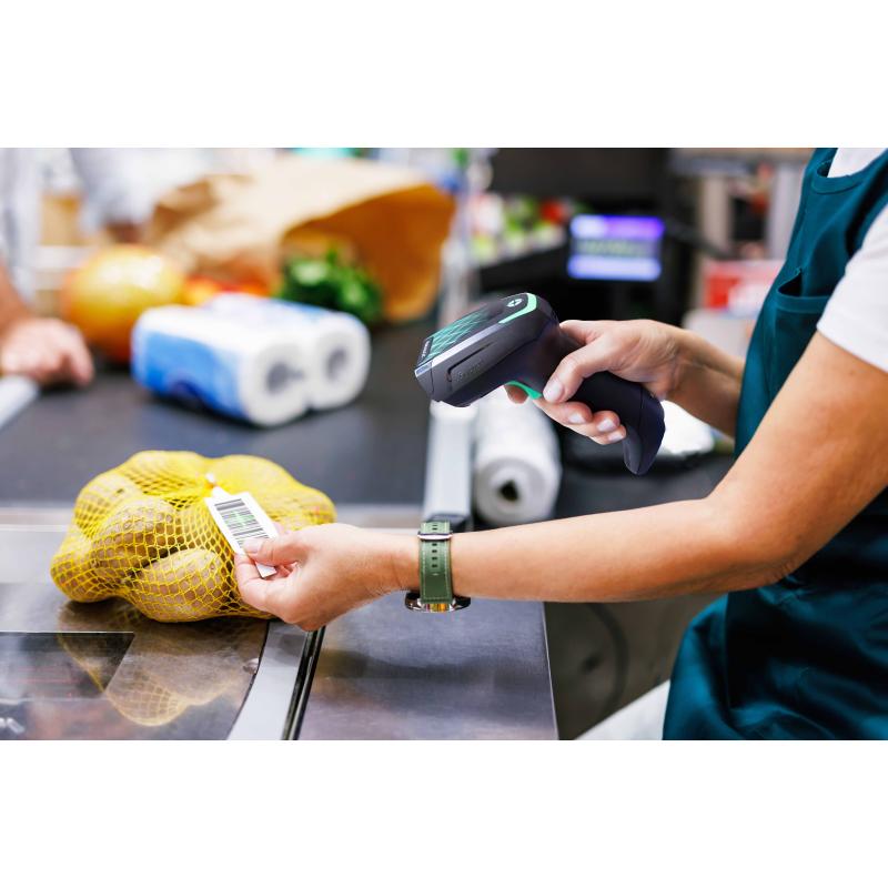 Datalogic Gryphon GBT4600, BT, 2D, HP, BT (BLE), Qi, schwarz