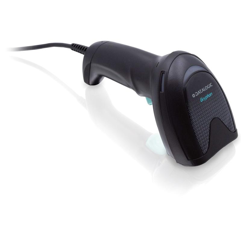 Datalogic Gryphon I GD4520, 2D, HD, USB, Kit (USB), desinfizierbares Geh&auml;use (DRA), schwarz