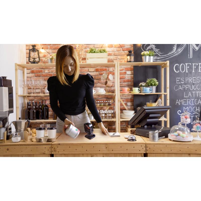 8x Datalogic Magellan 900i, MULTIPACK , 2D, USB, Multi-IF, Kit (USB), schwarz