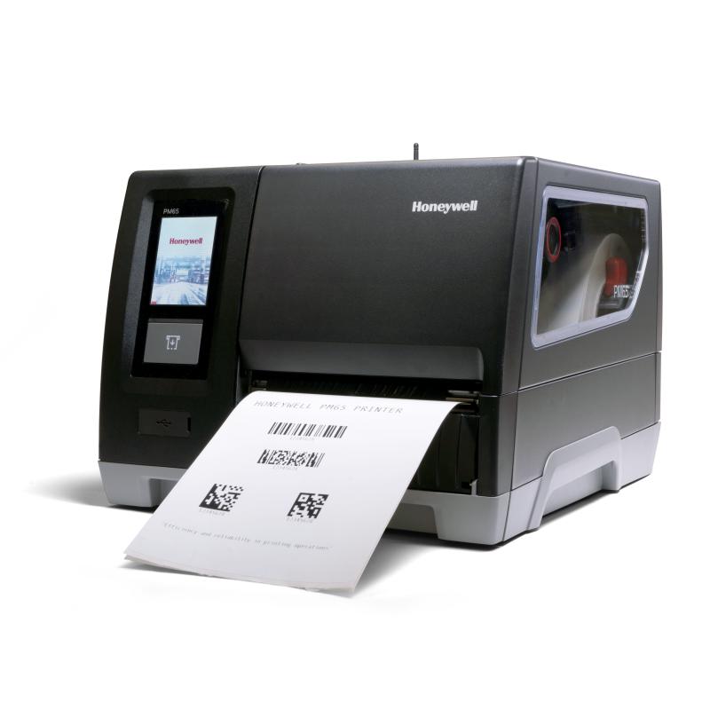 Honeywell PM65 Etikettendrucker, Thermotransfer, 203 dpi, USB, LAN, RS232, BT, WLAN, Touch, Rewin