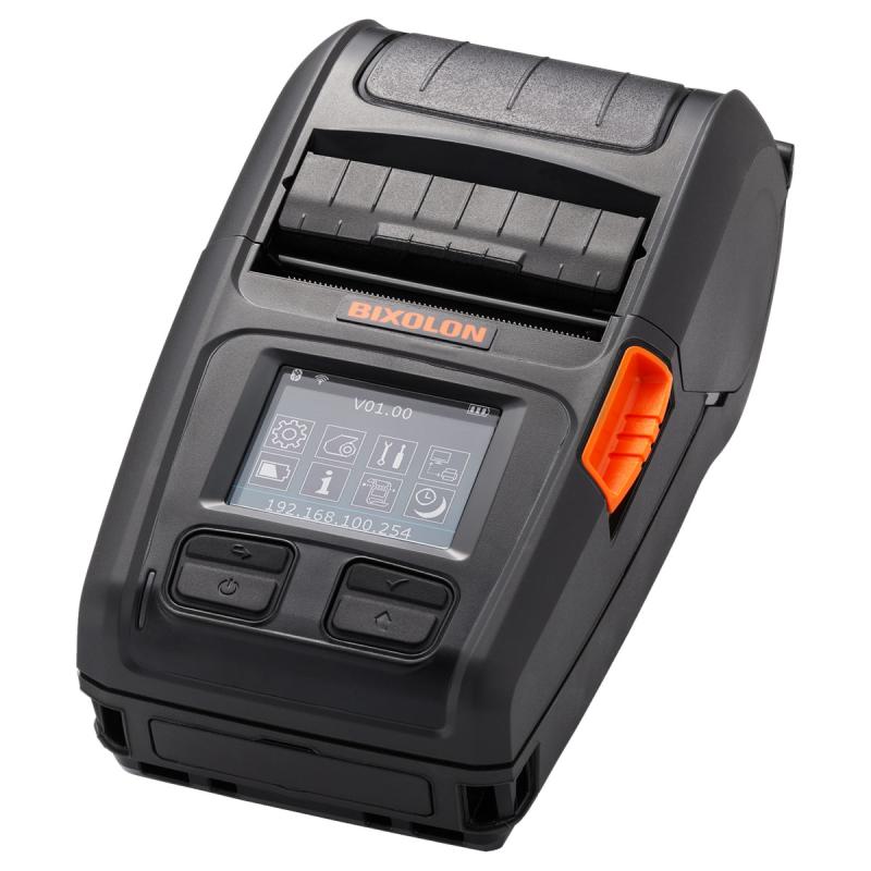 Bixolon XM7-20, TD, (203dpi), BT (iOS), LCD, Black Mark, Gap, G&uuml;rtelschlaufe, Akku, 2850mAh