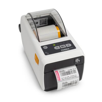 Zebra ZD611-HC, 8 Punkte(203dpi), Cutter, BT (BLE), Wei&szlig;, Thermodirekt