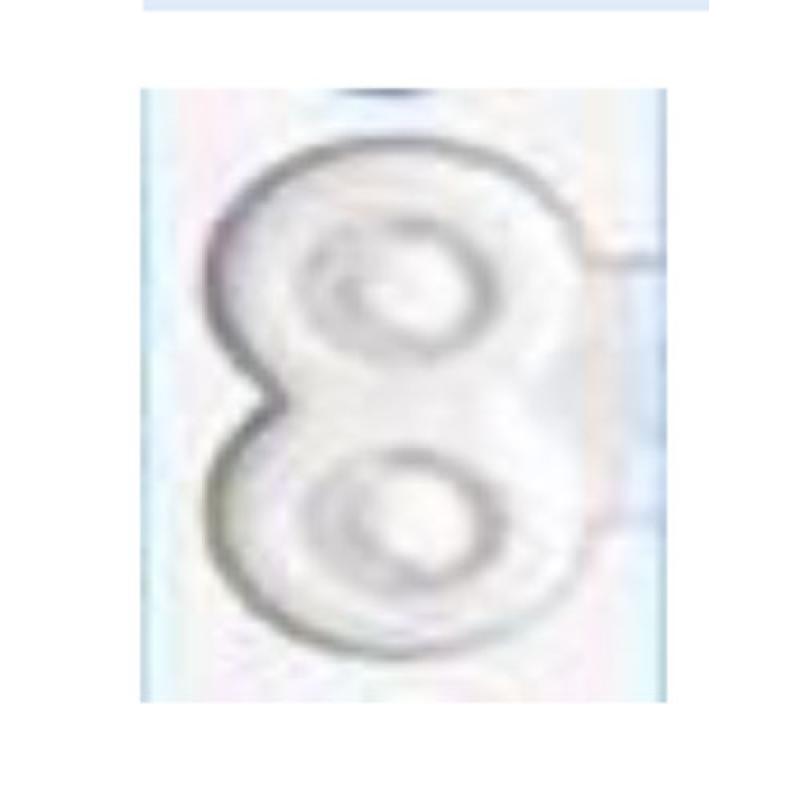 Sato Eco - Clips for Wristbands White