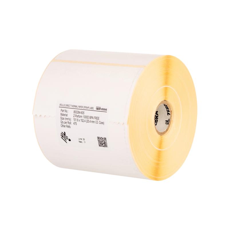 24x Zebra Z-PERFORM 1000T 98x54mm AD(200) Kern(76,2) 3080 Etiketten/Rolle