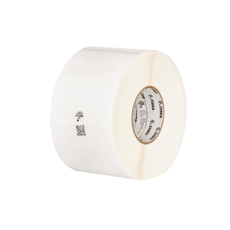 1x Zebra x3 PolyPro 3000T Clear / x3 5095 Farbband 75x35mm AD(127) Kern(25,4) 1760 Etiketten/Rolle