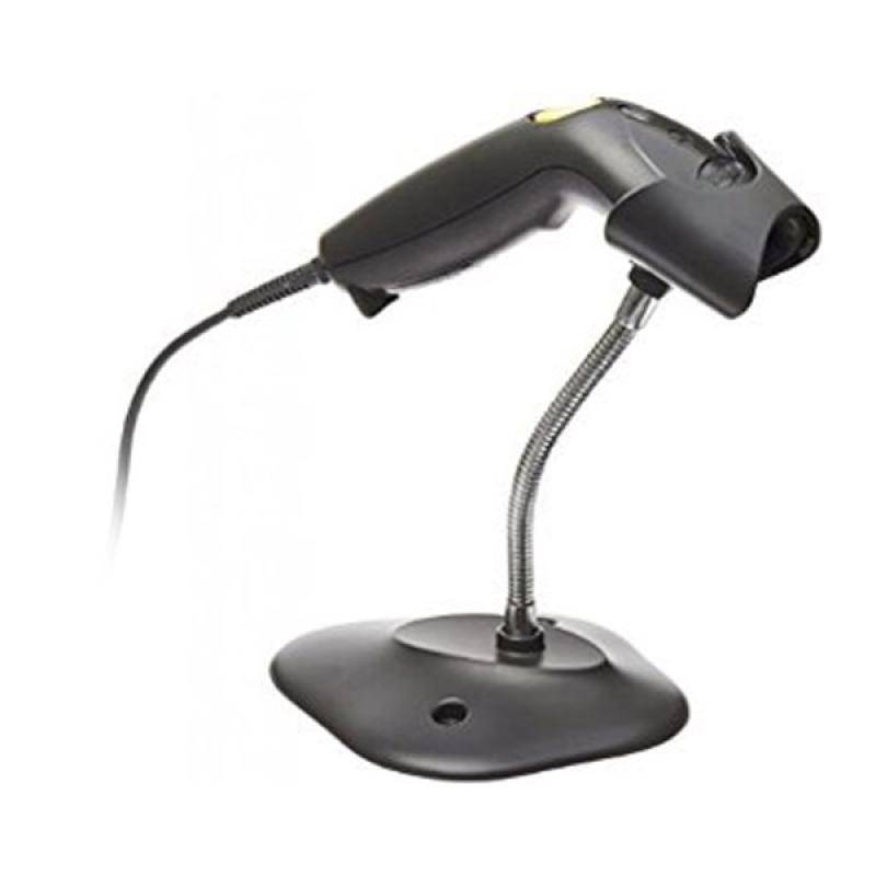 Zebra LS1203, 1D, USB-Kit, Standfu&szlig;, schwarz