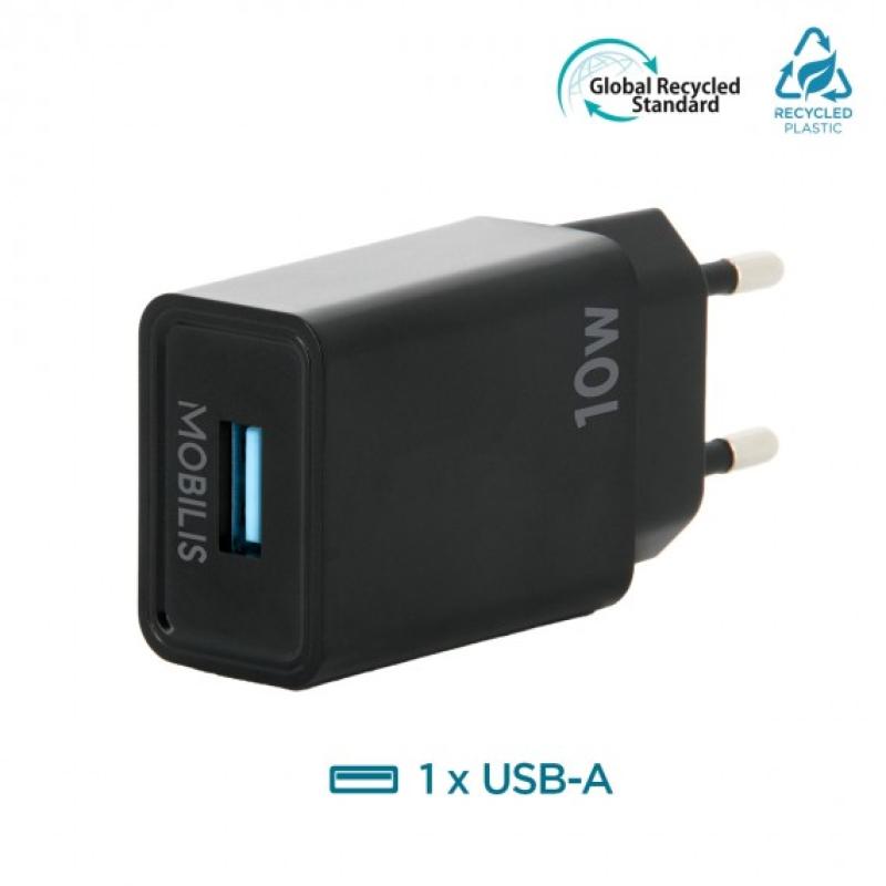 Mobilis Wandladeger&auml;t - 10.5W - 1 USB A 001360