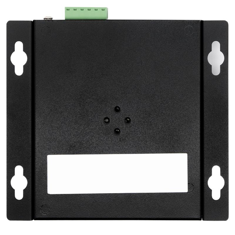 5-Port Industrial Gigabit PoE+ Unmanaged Flat Ethernet Switch, IP30, 48-56VDC