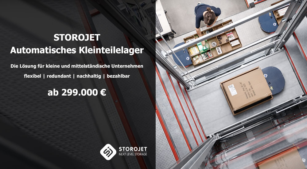 STOROJET – automatisches Lager- und Kommissioniersystem
